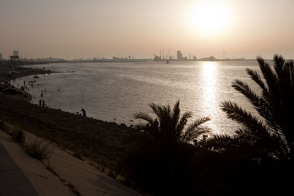 Tripoli seaside at sunset (within 5 Kms)